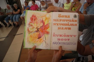  Őszi napsugár nyugdíjas klub kiskönyv 